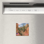 zUS153 GRAND CANYON, Navaio Trail, Utah, Fridge Magneet (Insitu (Vaatwasser))