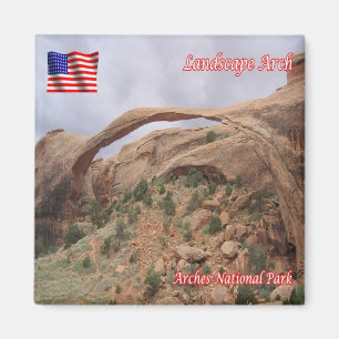 zUS160 ARCHES National Park, Landscape, Utah, Frid Magneet
