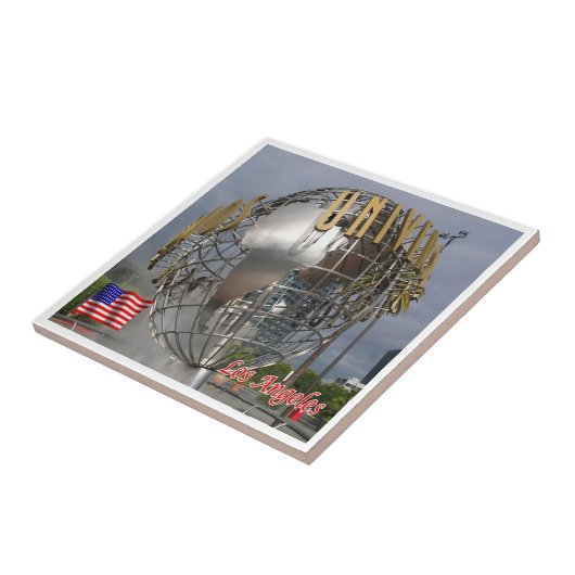 zUS165 UNIVERSAL STUDIO, Los Angeles, Tegeltje (Zijkant)