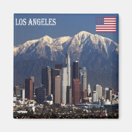 zUS167 LOS ANGELES, Skyline, Californië, Fridge Magneet