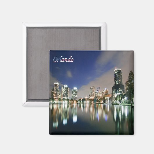 zUS186 ORLANDO, Florida, Orlando, Amerika, Fridge Magneet (Voorkant / Achterkant)
