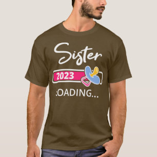 Zus 2023 laden Ik gepromoveerd tot grote zus T-shirt