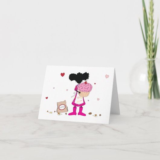 Zus Bakt Een Taart Kaart (Voorkant)