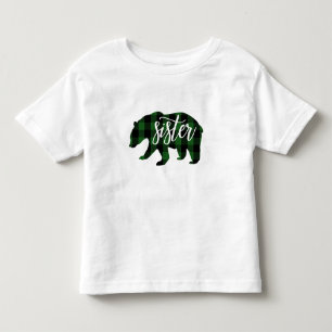 Zus Beer Groene Ruit Kinder Shirts