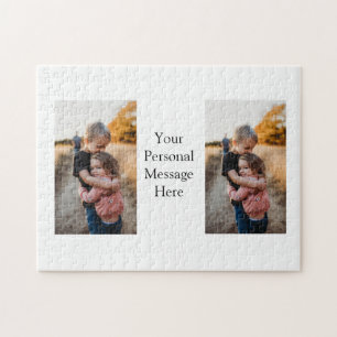 zus broer familie foto toevoegen persoonlijke bood legpuzzel