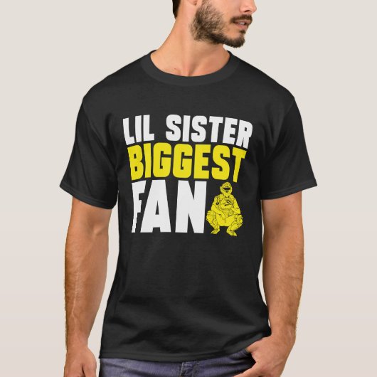 Zus Broer Softbal Catcher T-shirt (Voorkant)