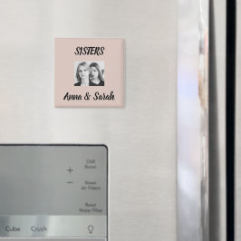Zus Cadeau Magneet – Gepersonaliseerd met Namen & 