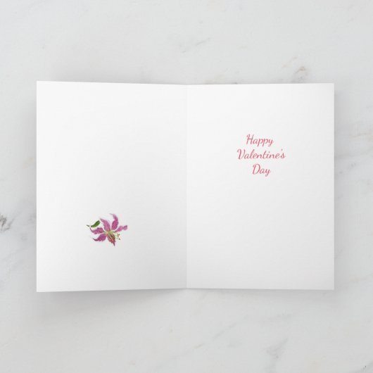 Zus en vriend Valentijn Kaart (Binnen)