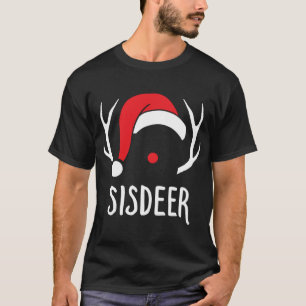 Zus Herten Kerstmis rendieren Bijpassende familie T-shirt