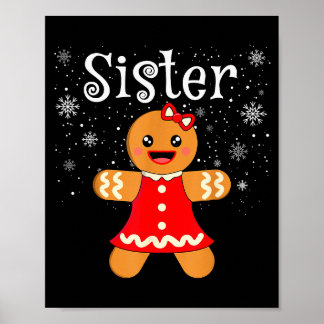 Zus peperkoek shirt meisjes kinderen grappige bijp poster
