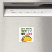 Zus Ruilen Voor Tacos Cinco De Mayo Grappig Te Magneet (Insitu (Vaatwasser))