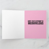 ZUS SCHATTIGE KAT VERJAARDAG GROOT WENSKAART KAART (Binnen)