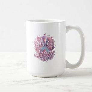 Zus Sterke Kanker Bewustzijn Tote Tas – Inspiratie Koffiemok