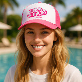 Zus Van De Bruid Roze Bachelorette Barb Trucker Pet