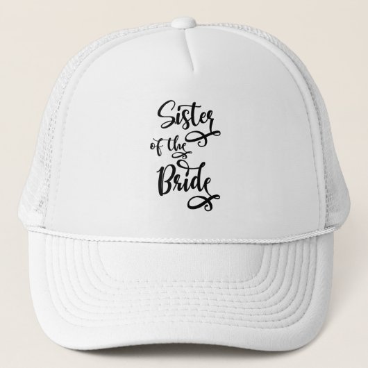 Zus van de bruid trucker pet (Voorkant)
