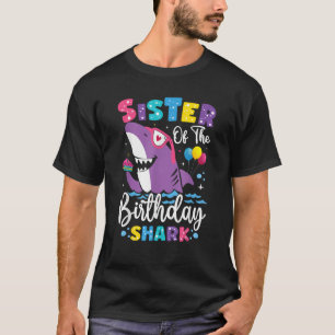 Zus van de Haai Verjaardag Zus Passende Familie T-shirt