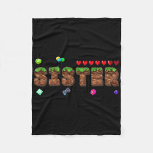 Zus Van De Jarige Pixel Game Feestje Match Fleece Deken