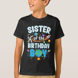 Zus Van De Verjaardagsjongen Astronaut Familie Rui T-shirt