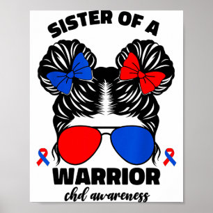 Zus Van Een Krijger Chd Aangeboren Hartafwijking A Poster