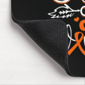 Zus van een krijger CRPS Awareness Maand Oranje Ri Muismat (Hoek)