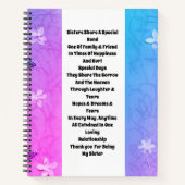 Zus verfraaid notitieboek (Voorkant)