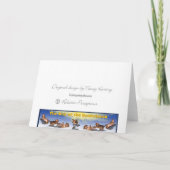 Zus Verjaardag Twee kleine teckel zussen Kaart (Achterkant)