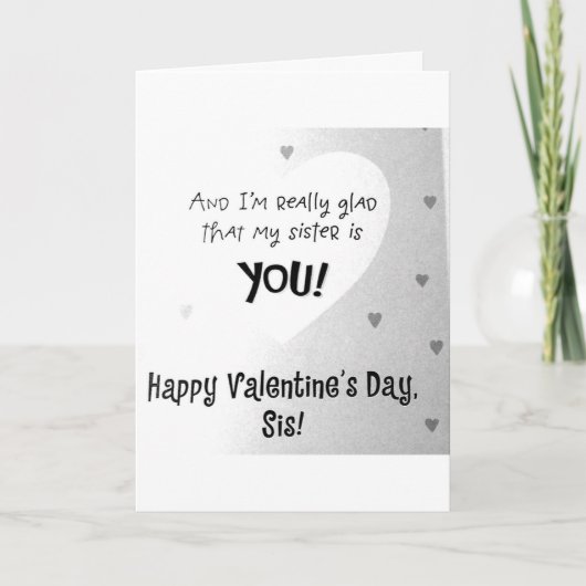 **ZUS** WIST DAT U VALENTIJN WIJST EN BEHOORT FEESTDAGEN KAART (Voorkant)