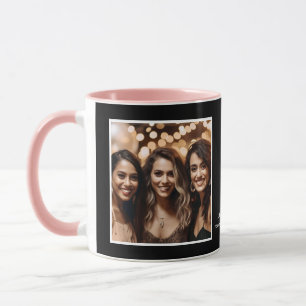Zus Zuster Liefde Volg Je Foto's Modern Zwart Wit Mok