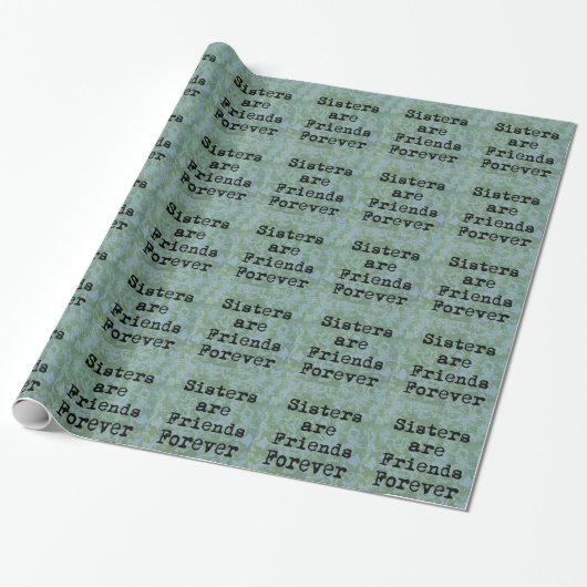 Zusers zijn Vrienden Forever Cadeaupapier (Uitgerold)