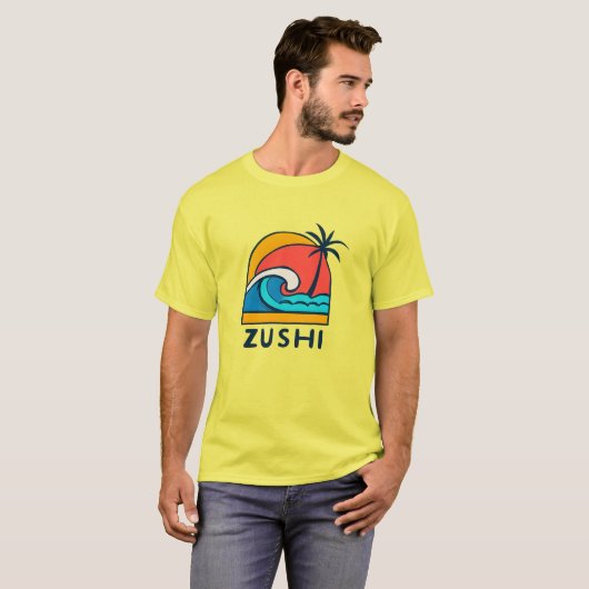Zushi, Japan T-shirt (Voorkant volledig)