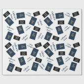 zusje missionair inpakpapier (Vlak)