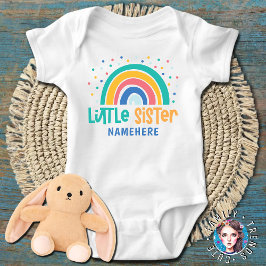 Zusje Regenboog Romper