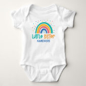 Zusje Regenboog Romper (Voorkant)