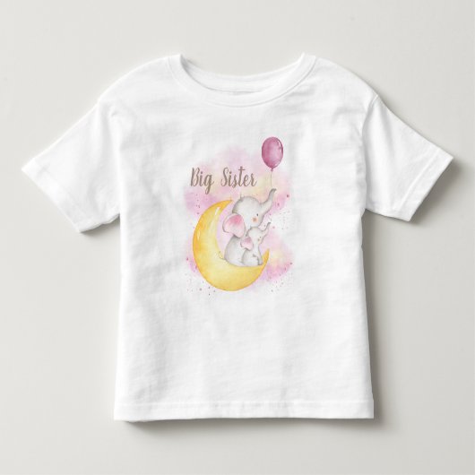 Zusje T-shirt Olifant Zusters (Voorkant)