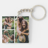 Zusjes Gepersonaliseerde Foto Collage Sleutelhanger (Achterkant)