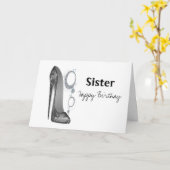 Zusnaam Personaliseer Verjaardag Wenskaart Kaart (Gele Bloem)