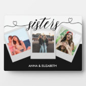 Zussen 3 Fotoverzamelscript Cute Cute Gift Fotoplaat (voorkant)