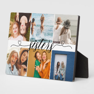 Zussen 6 Foto Collage Persoonlijke Cute Gifts Fotoplaat