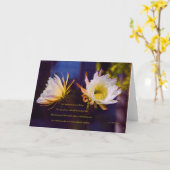 "Zussen #70" met gedicht: kaarsen gegloeid Kaart (Gele Bloem)