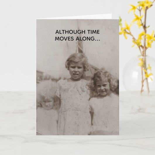 zussen Altijd en eeuwig liefde Kaart (Gele Bloem)