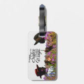 Zussen Bagagelabel (Achterkant verticaal)