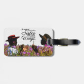 Zussen Bagagelabel (Achterkant horizontaal)