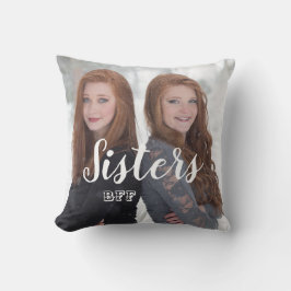 Zussen BFF | Beste Vriendinnen Voor Altijd Foto Kussen