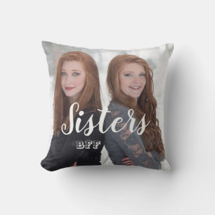 Zussen BFF   Beste Vriendinnen Voor Altijd Foto Kussen