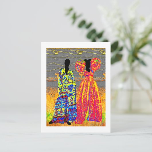 Zussen Briefkaart (Staand voorkant)