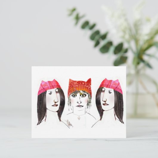 zussen briefkaart (Staand voorkant)