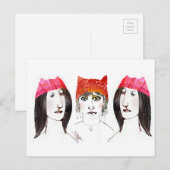 zussen briefkaart (Voorkant / Achterkant)