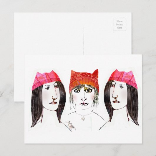 zussen briefkaart (Voorkant / Achterkant)