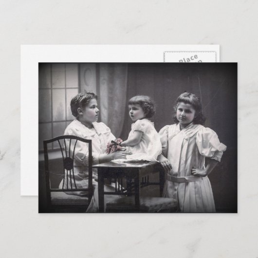  zussen briefkaart (Voorkant / Achterkant)