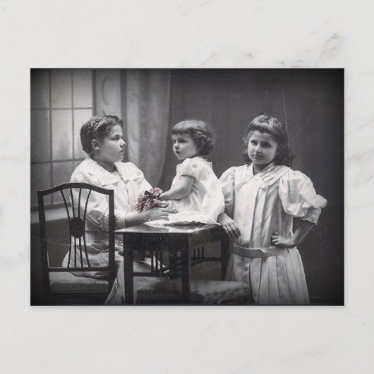  zussen briefkaart (Voorkant)